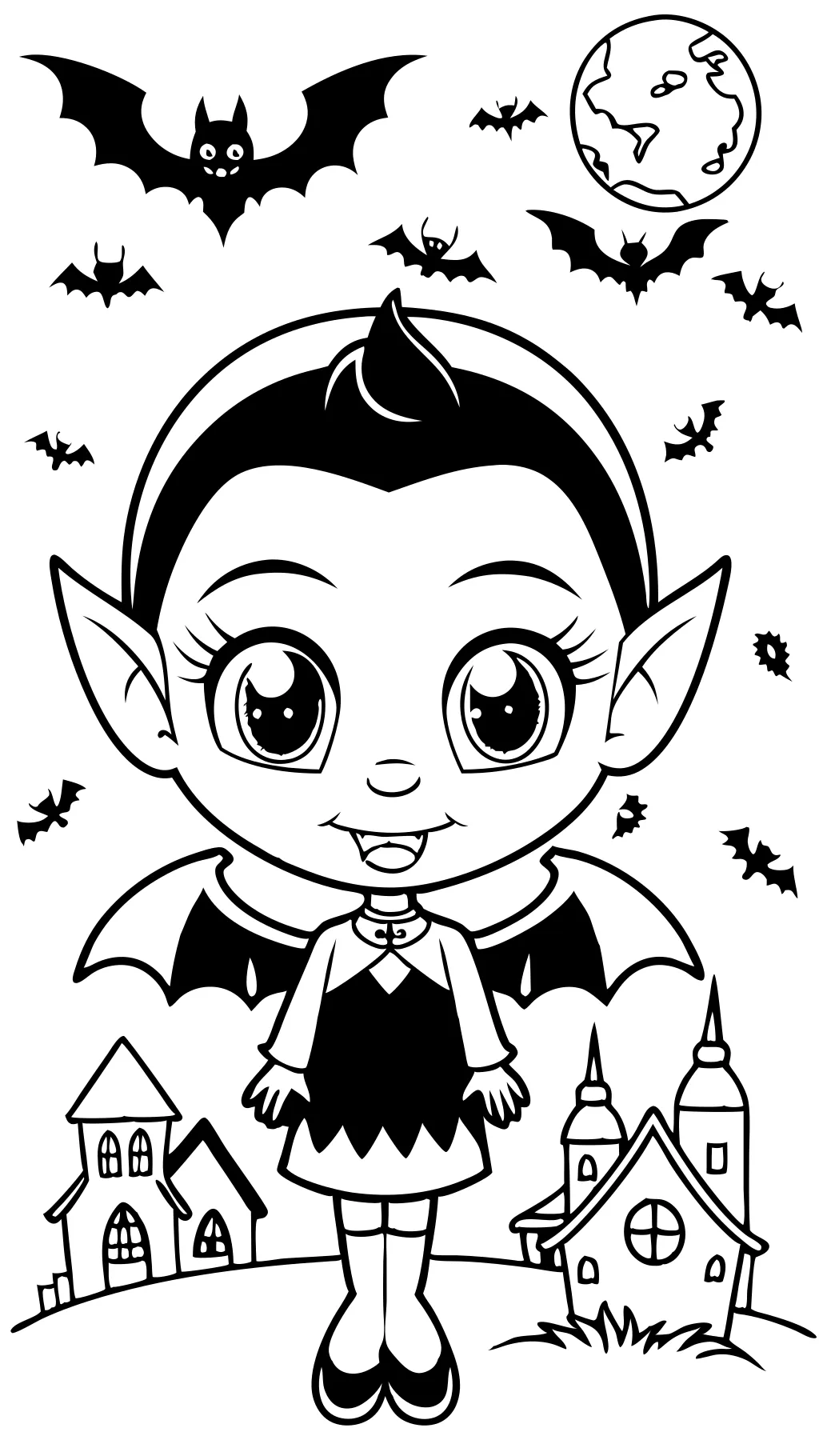 vampirina coloring pages